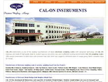 Tablet Screenshot of cal-on.com